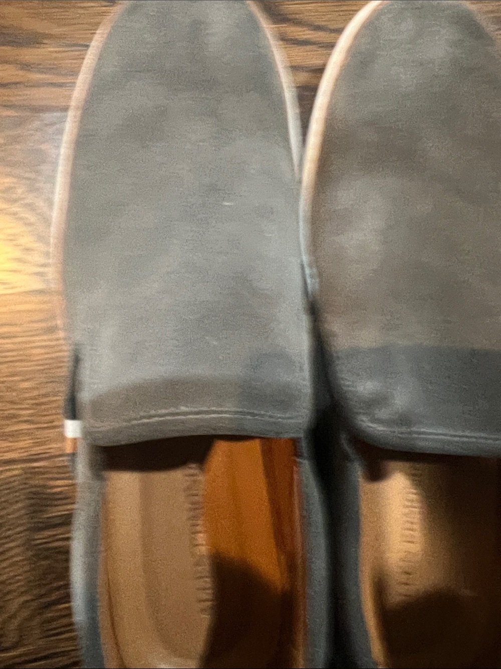 Allen Edmonds Gray Suede Slip-On Athletic Shoes
